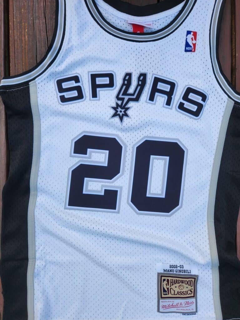 Nba Spurs Mitchell & Ness White