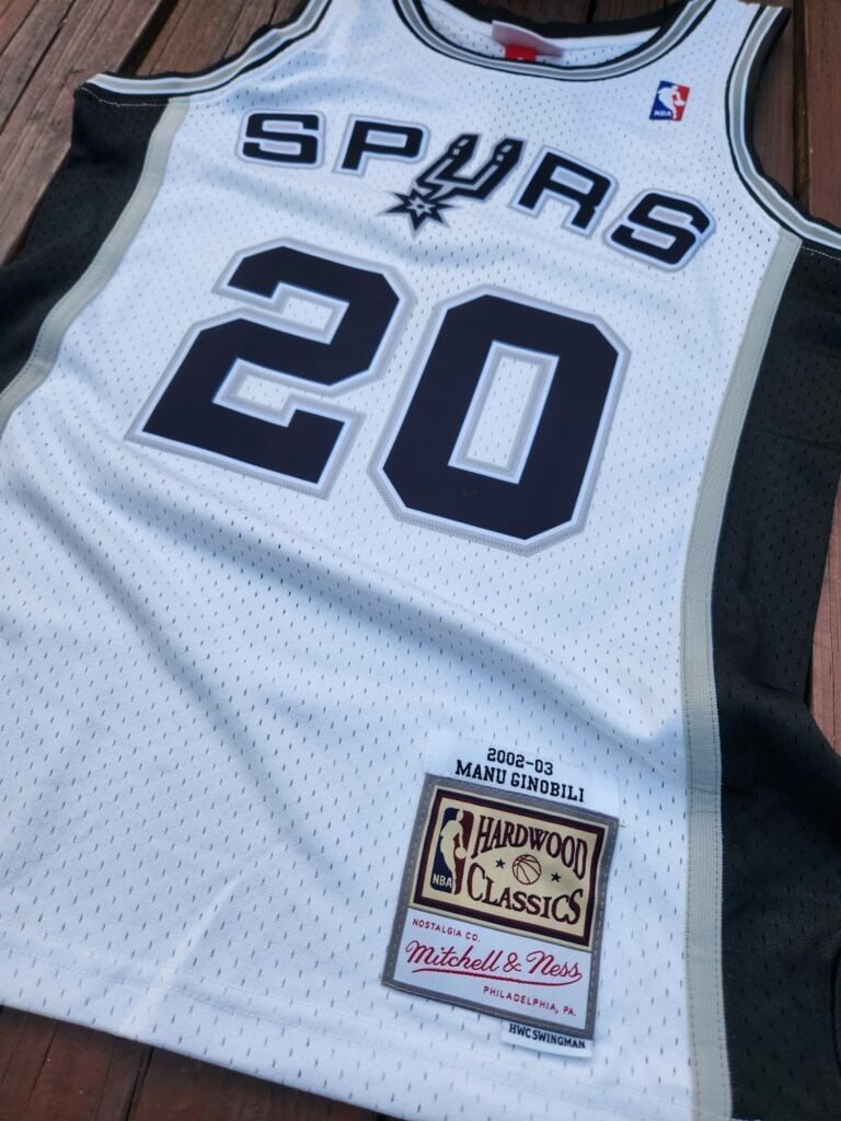Nba Spurs Mitchell & Ness White