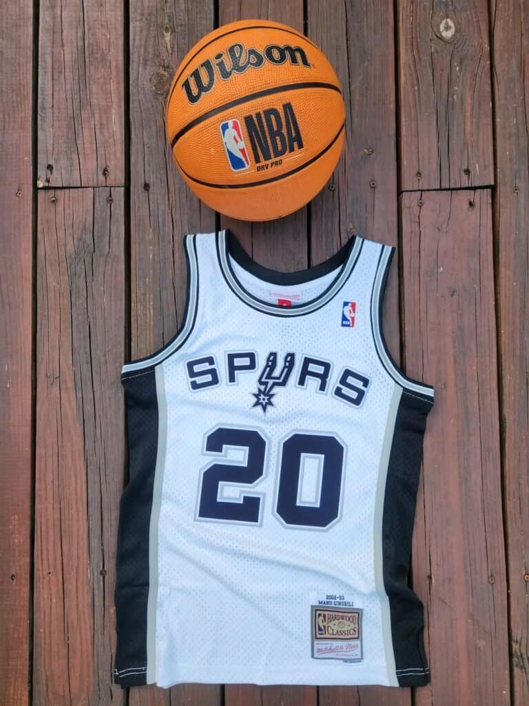 Nba Spurs Mitchell & Ness White