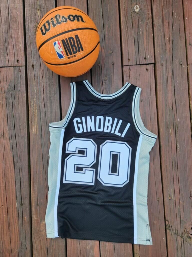Nba Spurs Mitchell & Ness Black