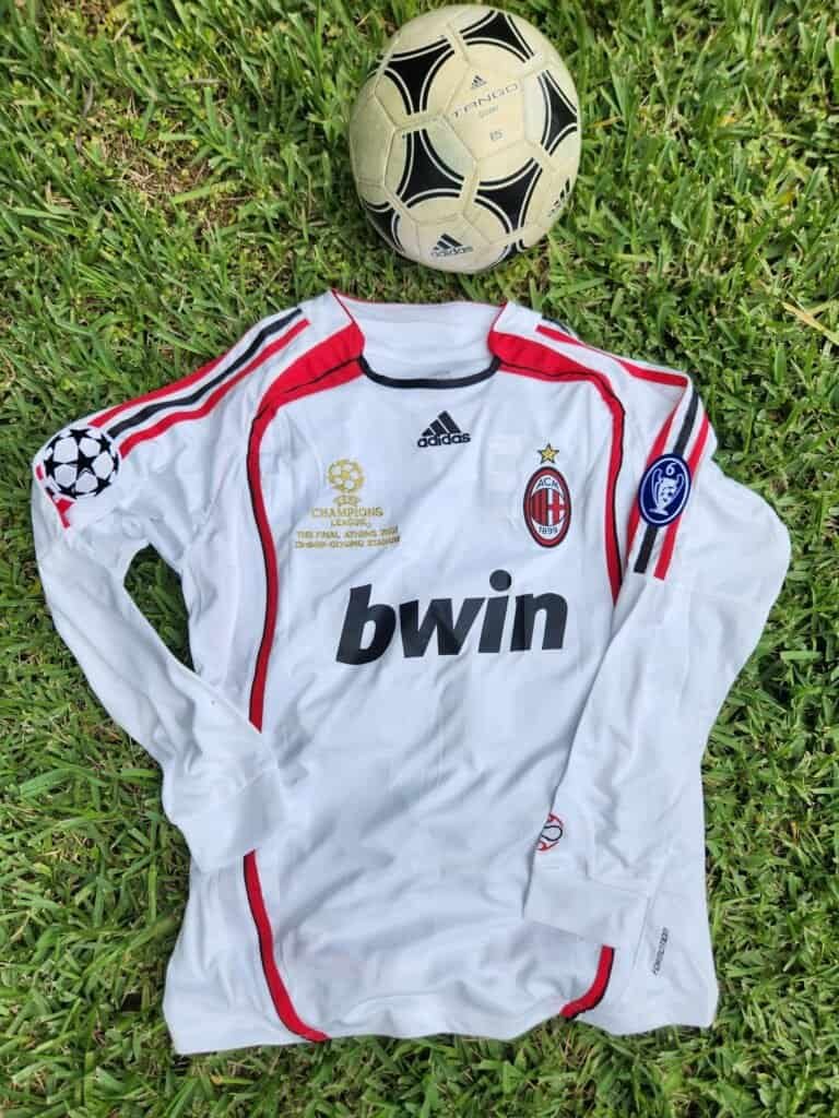 Milan Away Retro 06/07 Long Sleeves