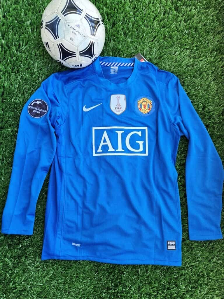 Manchester United 3rd Kit Retro 08/09 Long Sleeves