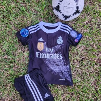 Kids Real Madrid 3Rd Kit Retro 14/15