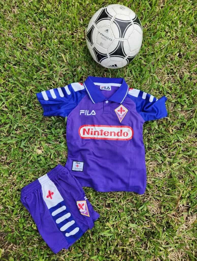 Kids Fiorentina Home Retro 98/99