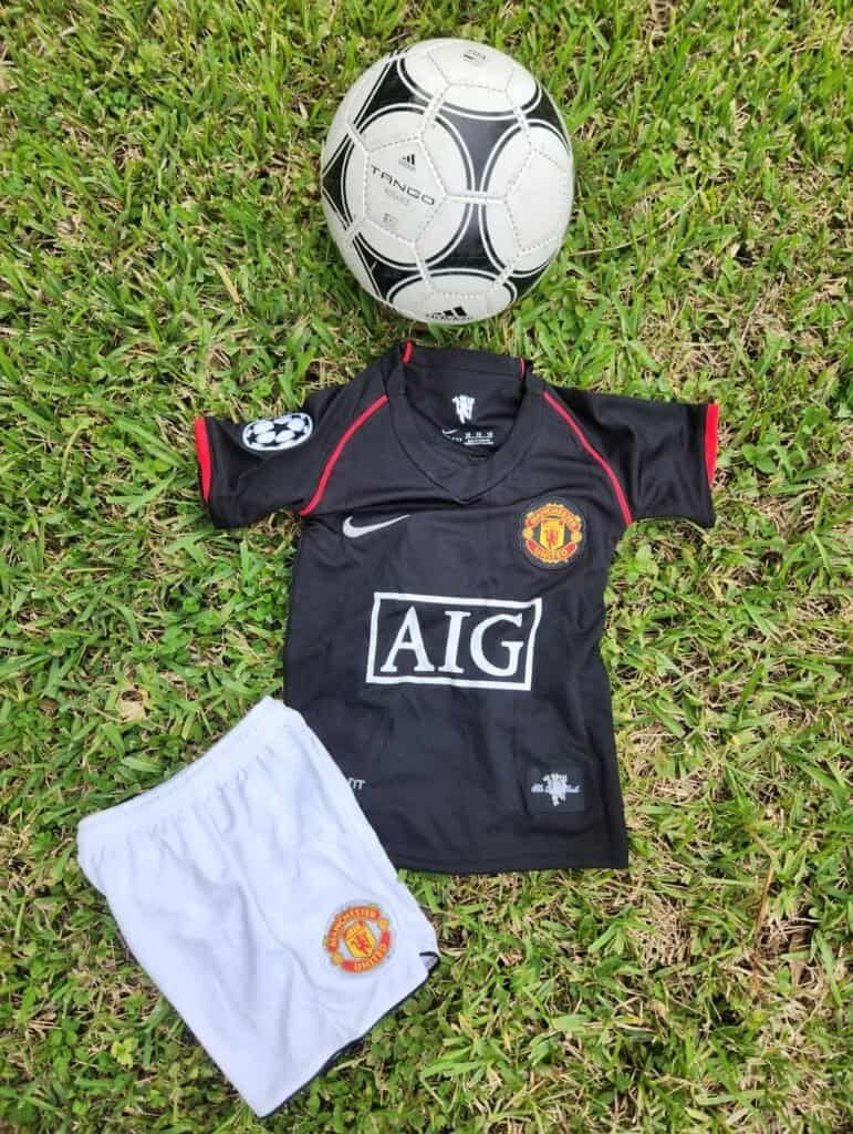 Kids Manchester United Away Retro 07/08