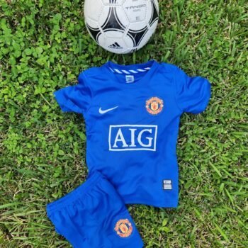 Kids Manchester United 3rd Kit Retro 08/09