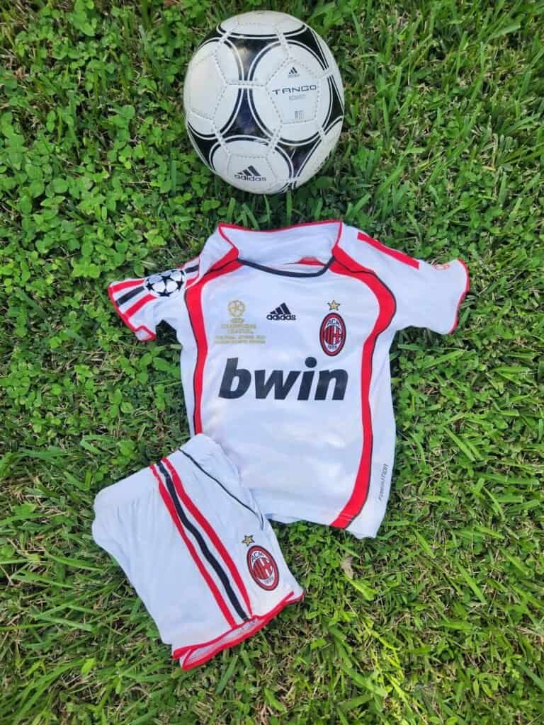 Kids Milan Away Retro 06/07