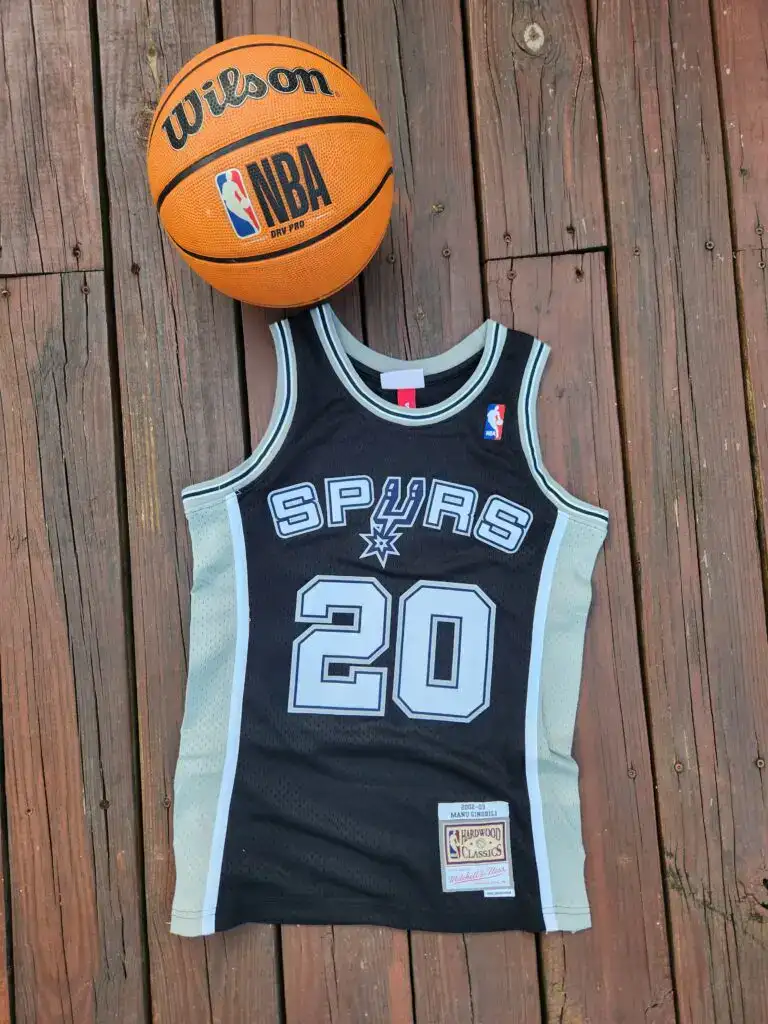 Nba Spurs Mitchell & Ness Black