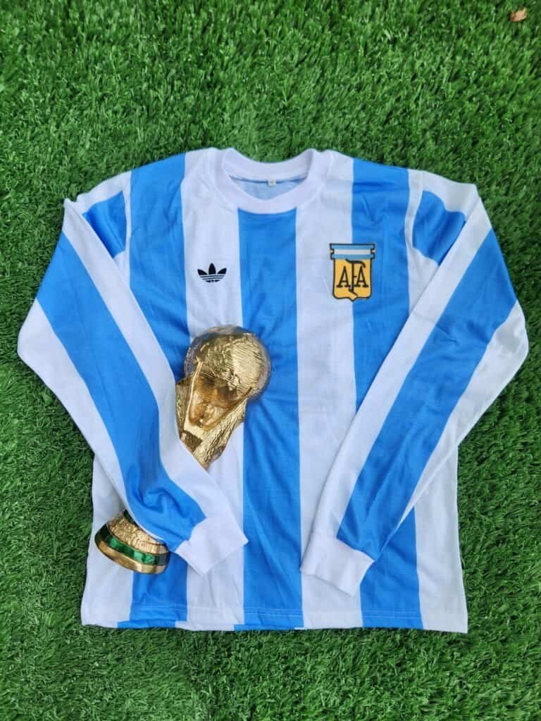 Argentina Home Retro 78' Long Sleeves