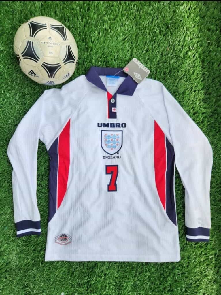 England Retro 98' Home Long Sleeves