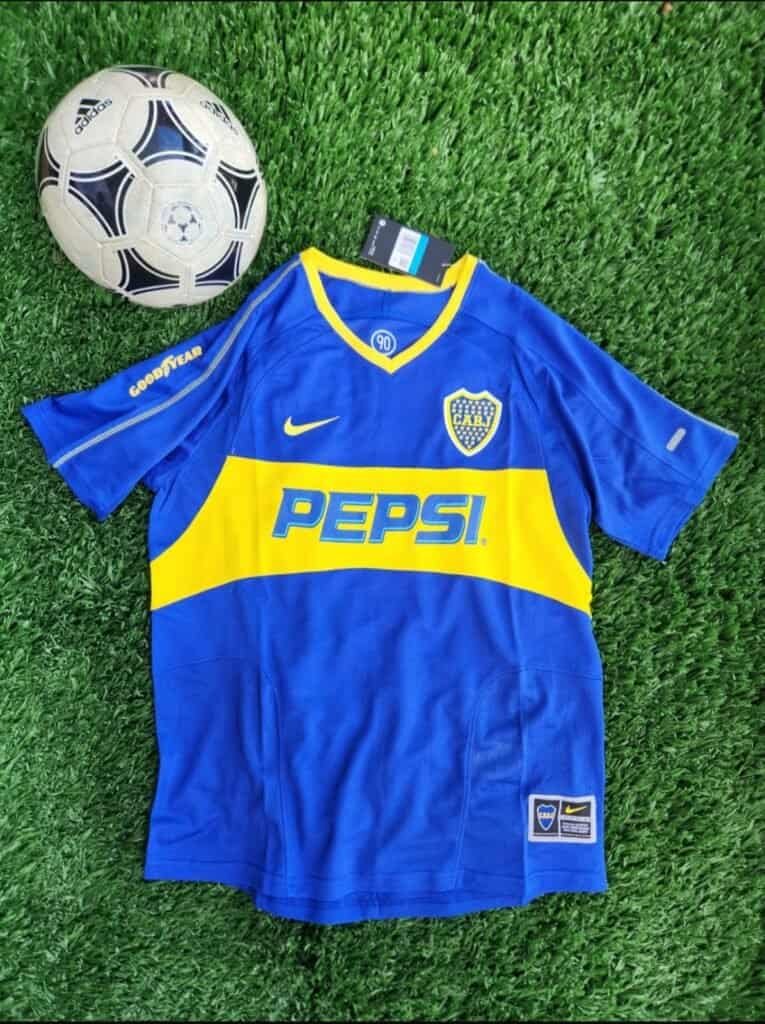 Boca Juniors Home Retro 04/05