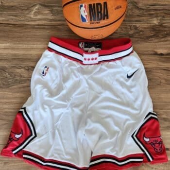 Nba Short Bulls White
