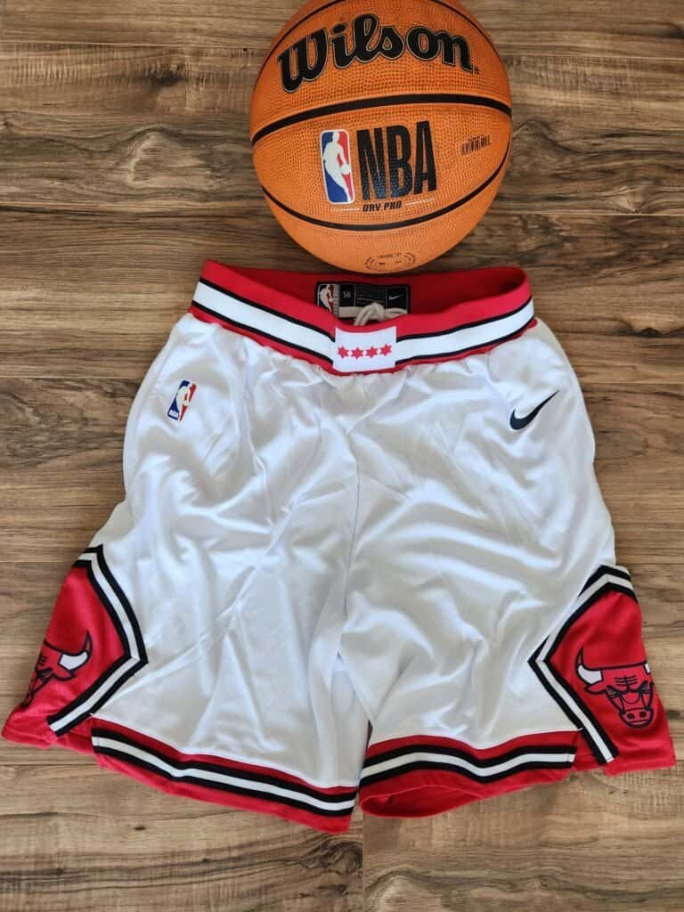 Nba Short Bulls White