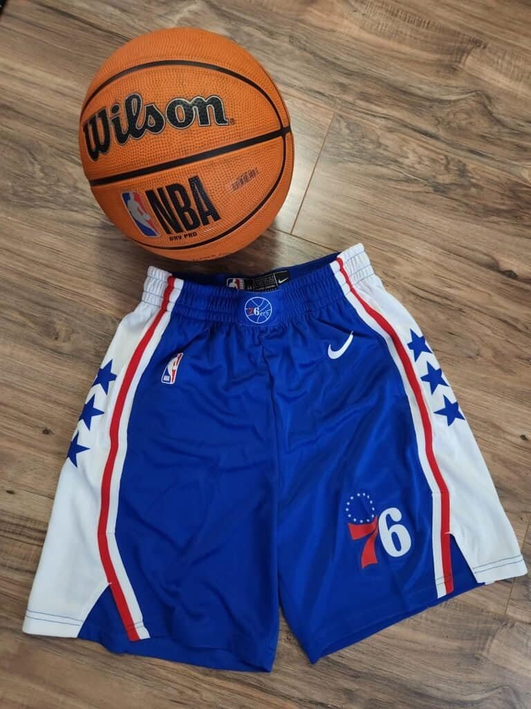 Nba Short Philadelphia Blue
