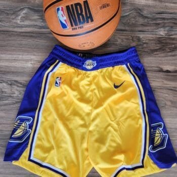 Nba Short Lakers Yellow