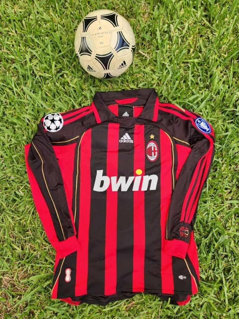 Milan Home Retro 06/07 Long Sleeves