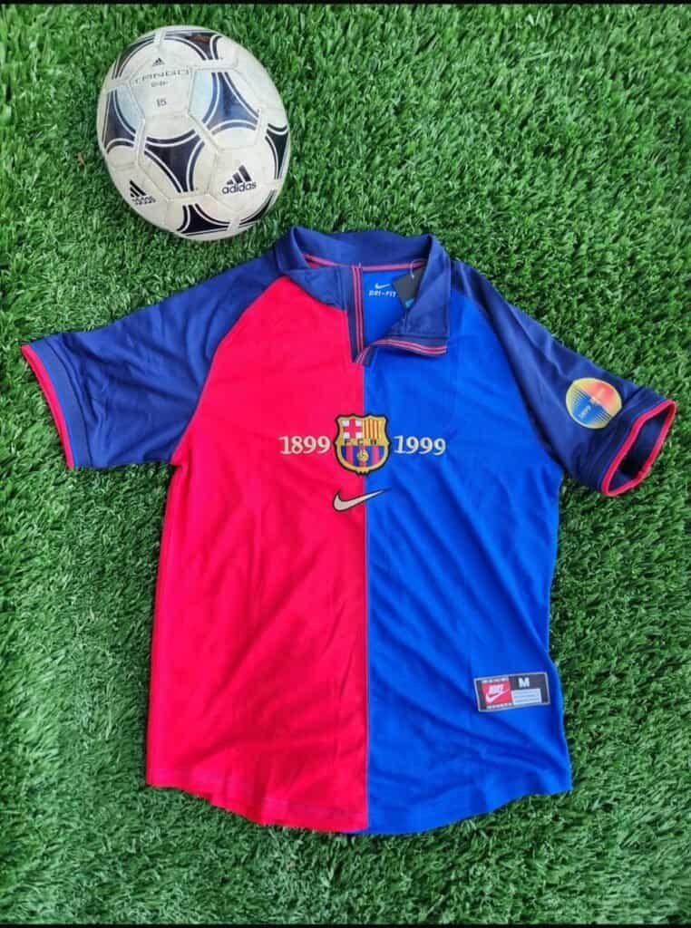 Barcelona Home Retro 99/00
