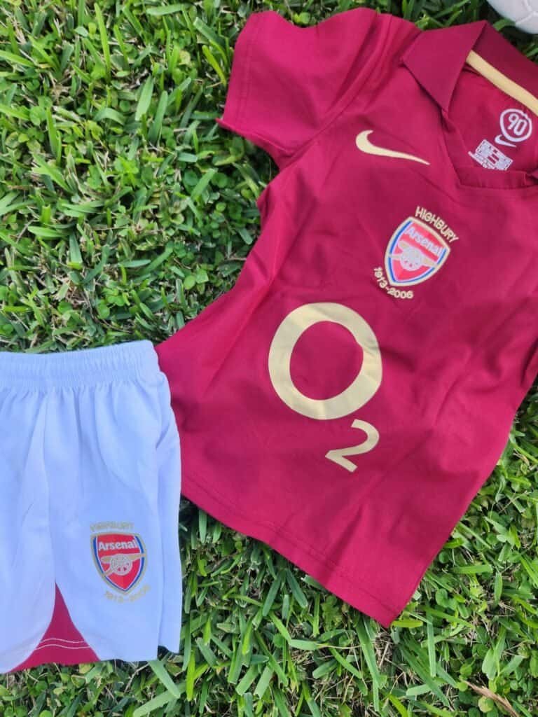 Kids Arsenal Home Retro 05/06