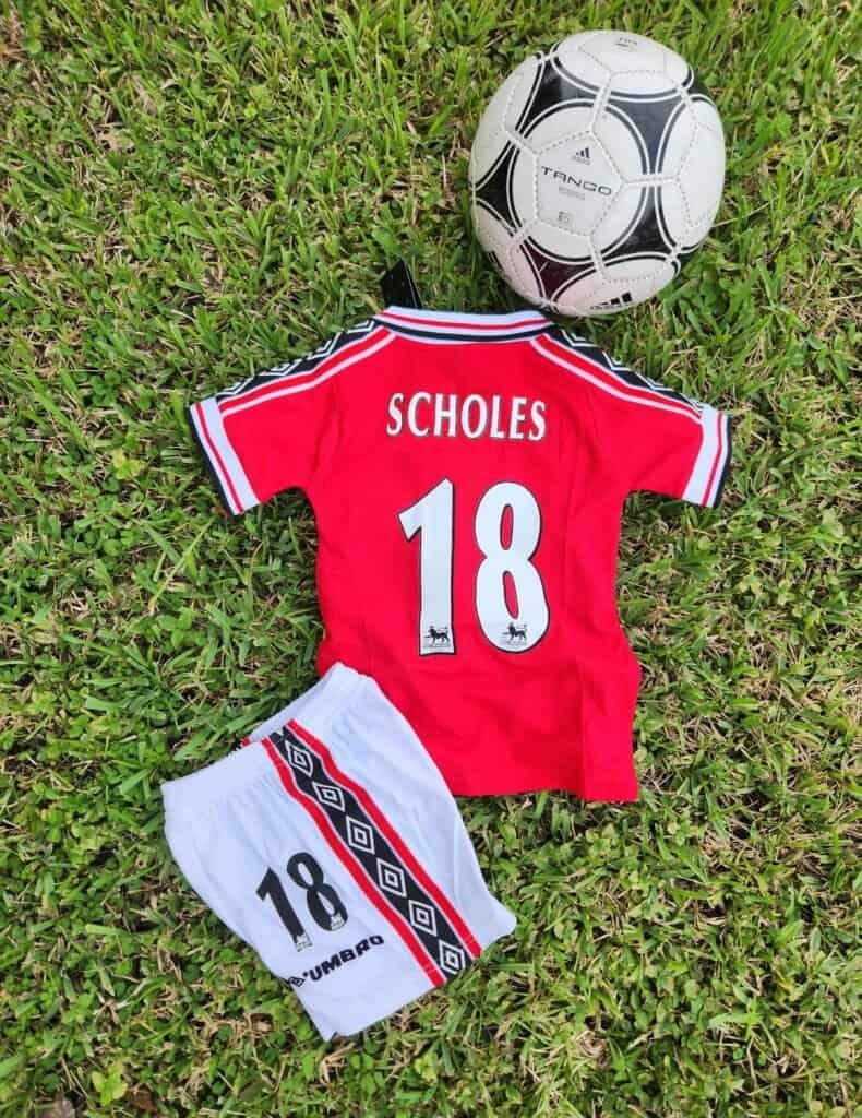 Kids Manchester United Home Retro 98/99