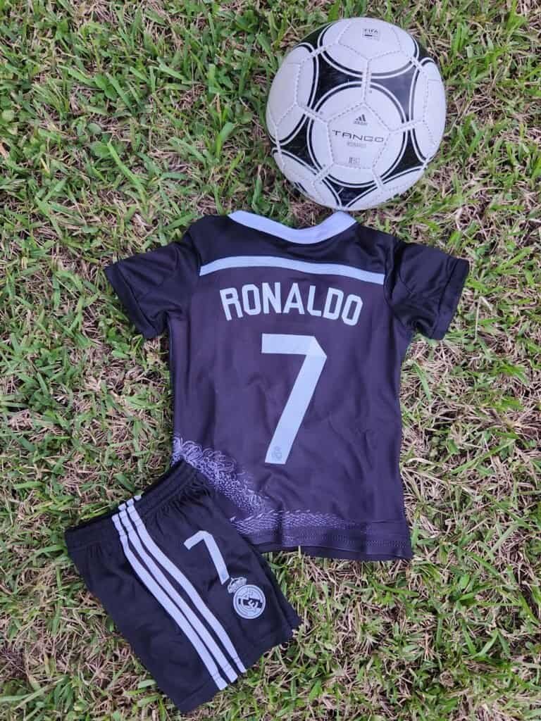 Kids Real Madrid 3Rd Kit Retro 14/15