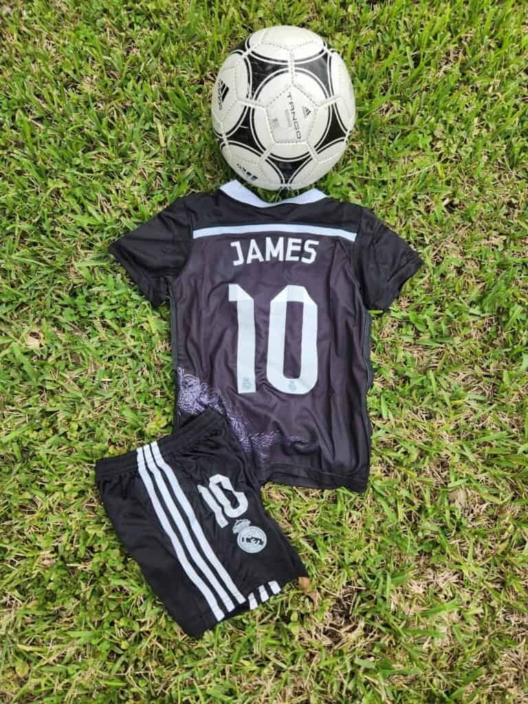Kids Real Madrid 3Rd Kit Retro 14/15