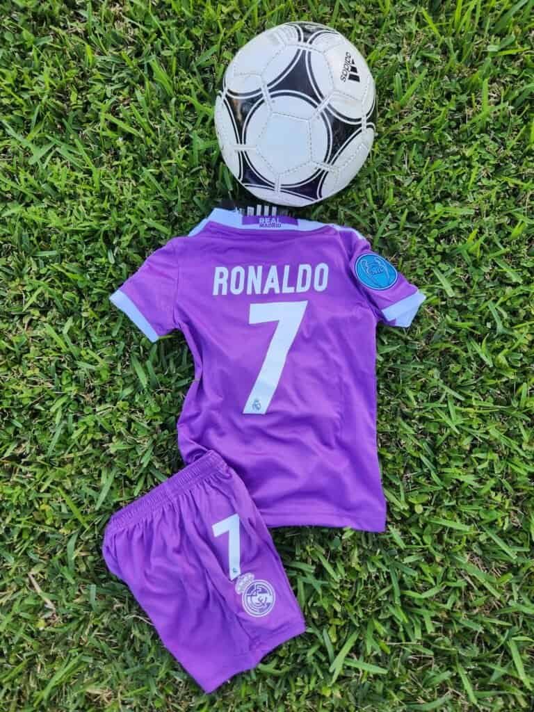 Kids Real Madrid Retro Away 16/17