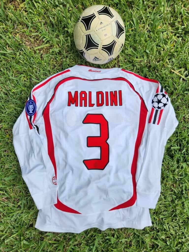 Milan Away Retro 06/07 Long Sleeves