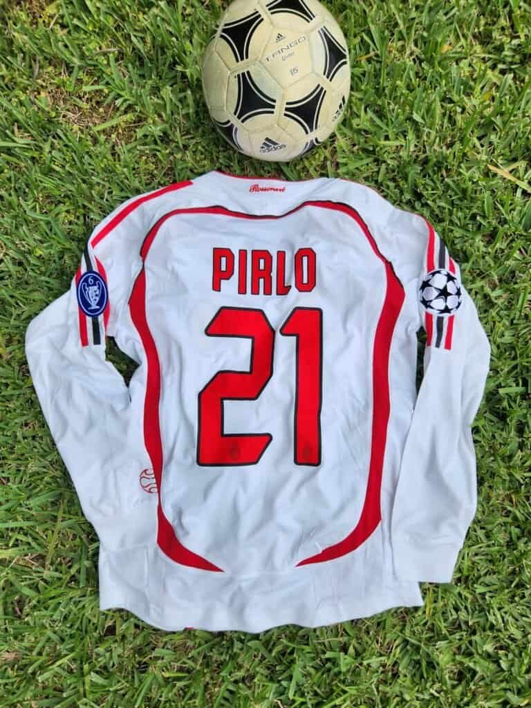 Milan Away Retro 06/07 Long Sleeves