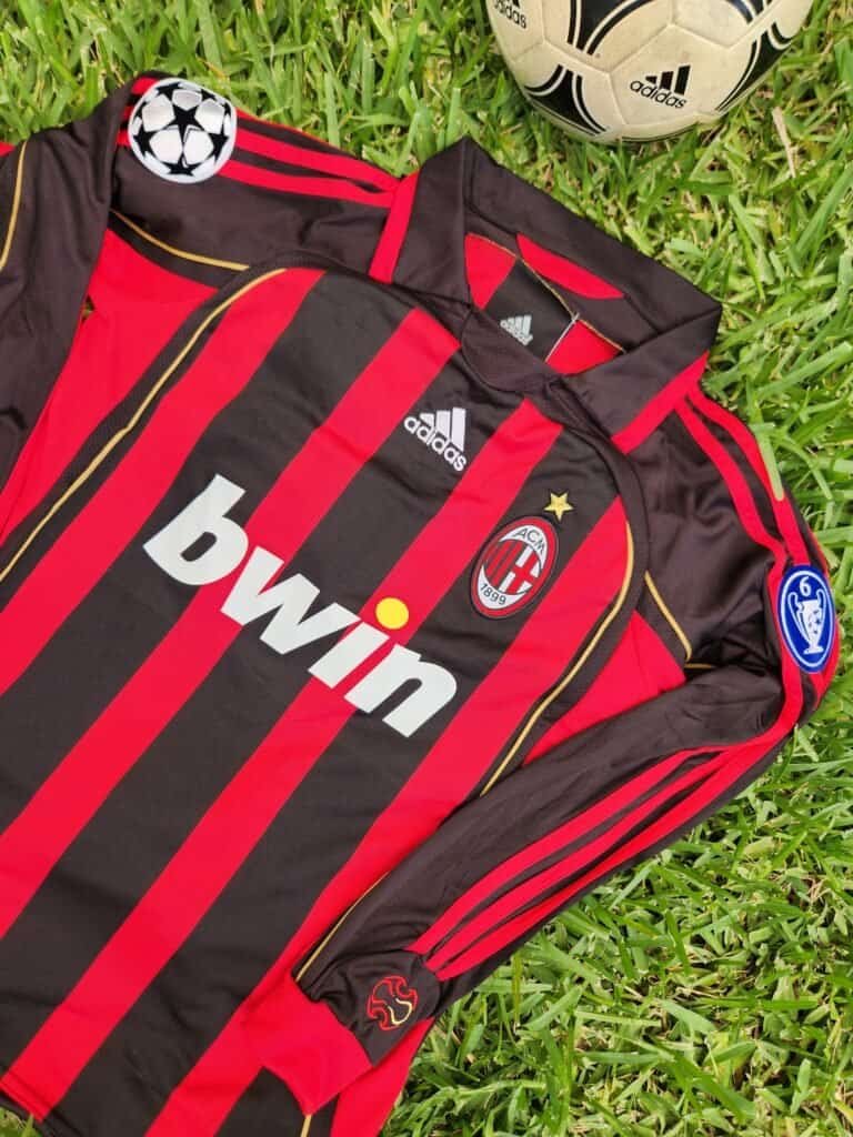 Milan Home Retro 06/07 Long Sleeves