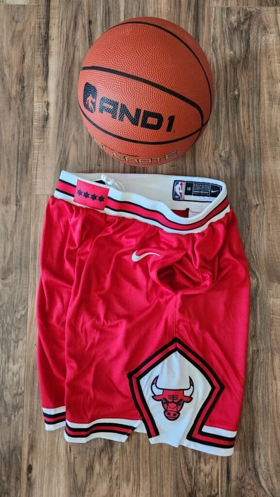 Nba Short Chicago Bull Red