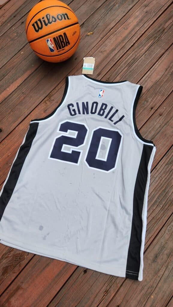 Nba Spurs Ginobili Grey