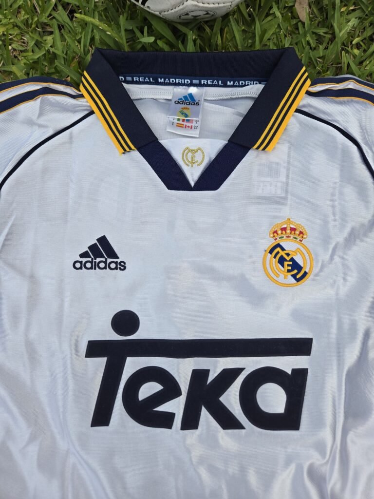 Real Madrid Home Retro 99/00