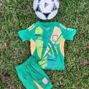 Kids Aston Villa Goalie Away 24/25