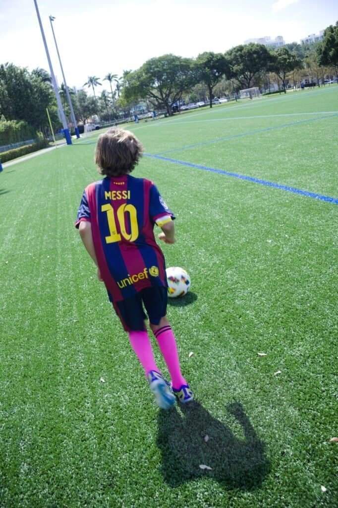 Kids Barcelona Home Retro 14/15