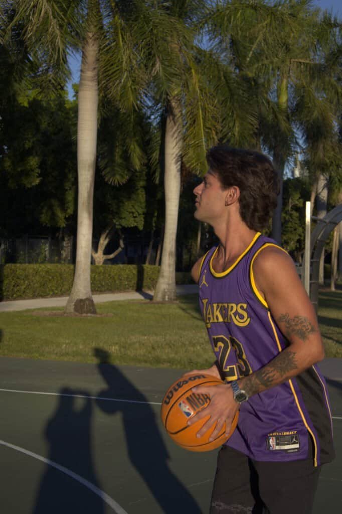 Nba Lakers Jordan Purple