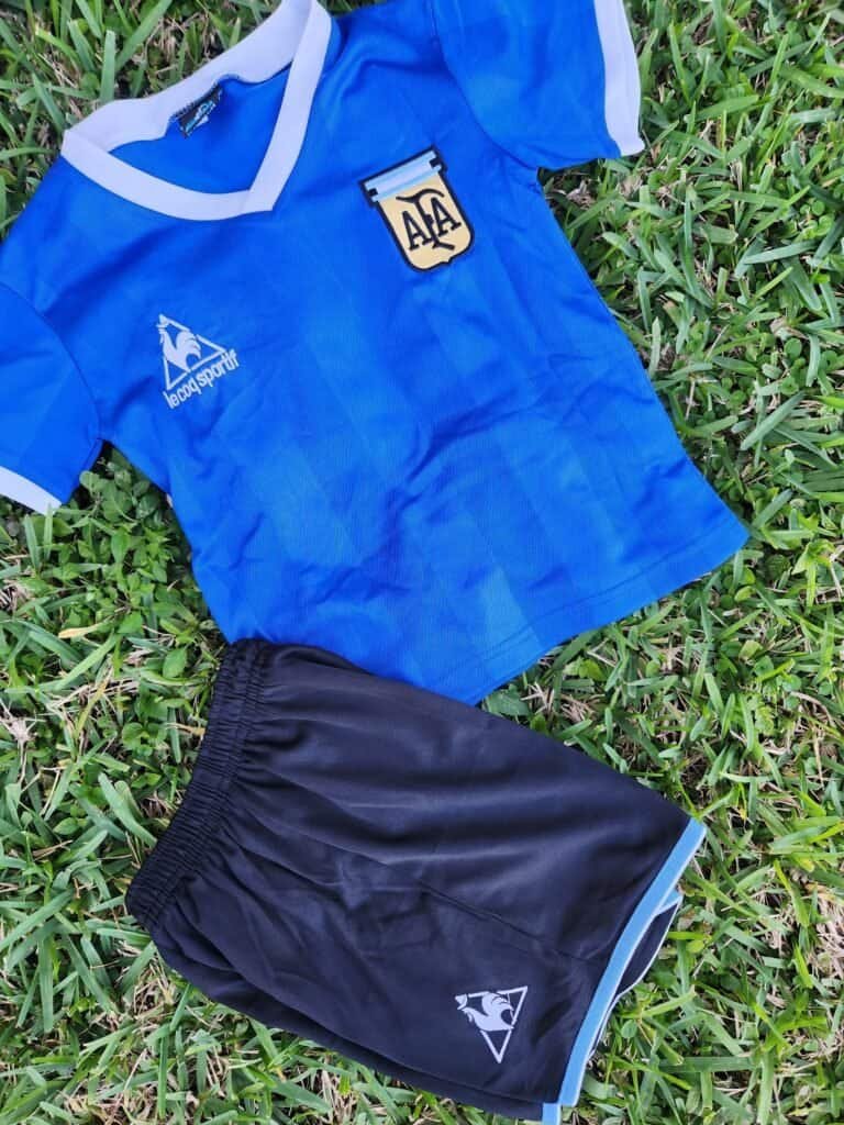 Kids Argentina Away Retro 86'