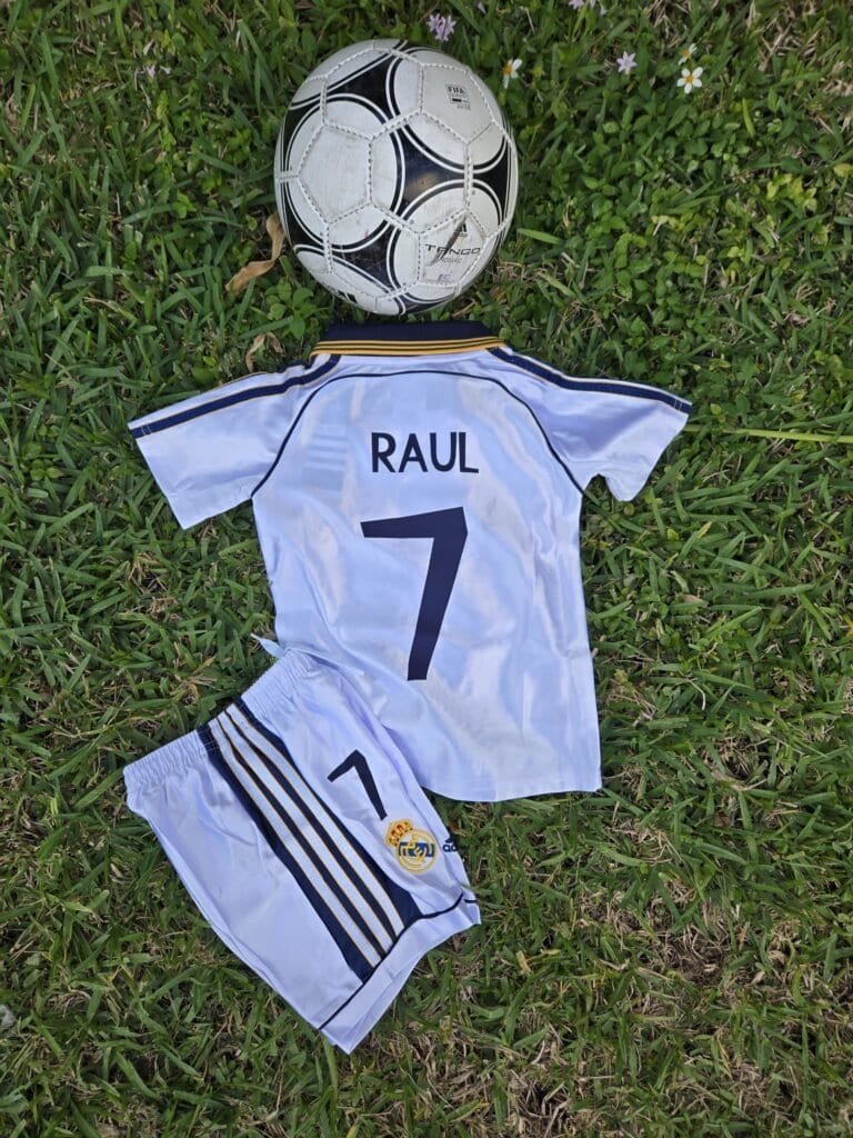 Kids Real Madrid Home Retro 99/00