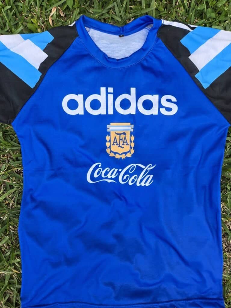 Argentina Training Jersey Retro 94' Blue