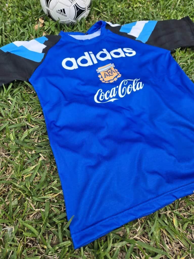 Argentina Training Jersey Retro 94' Blue