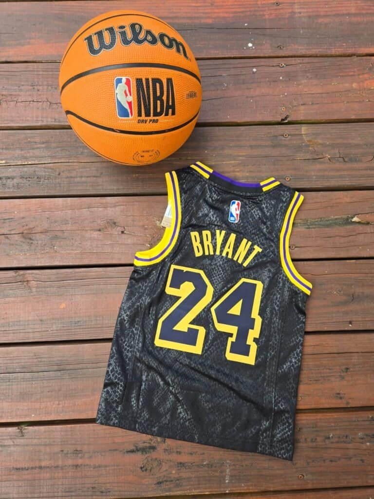 Kids Nba Lakers Koby Black Mamba Day Jersey