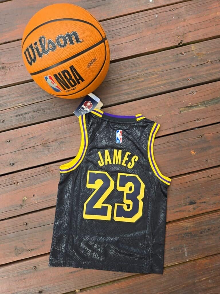 Kids Nba Lakers Koby Black Mamba Day Jersey