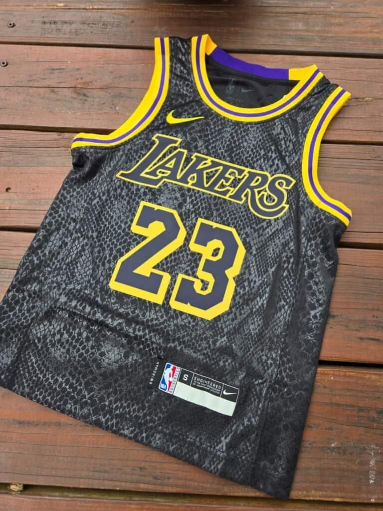 Kids Nba Lakers Koby Black Mamba Day Jersey