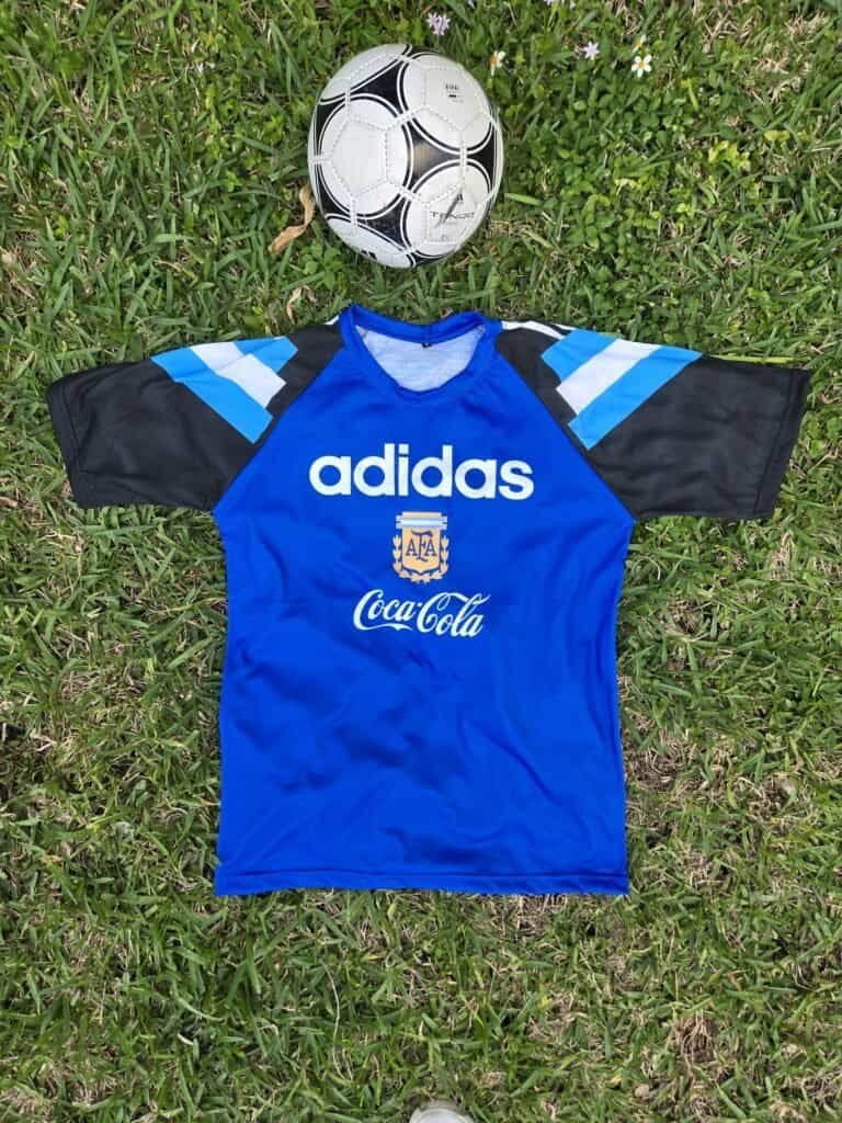 Argentina Training Jersey Retro 94' Blue