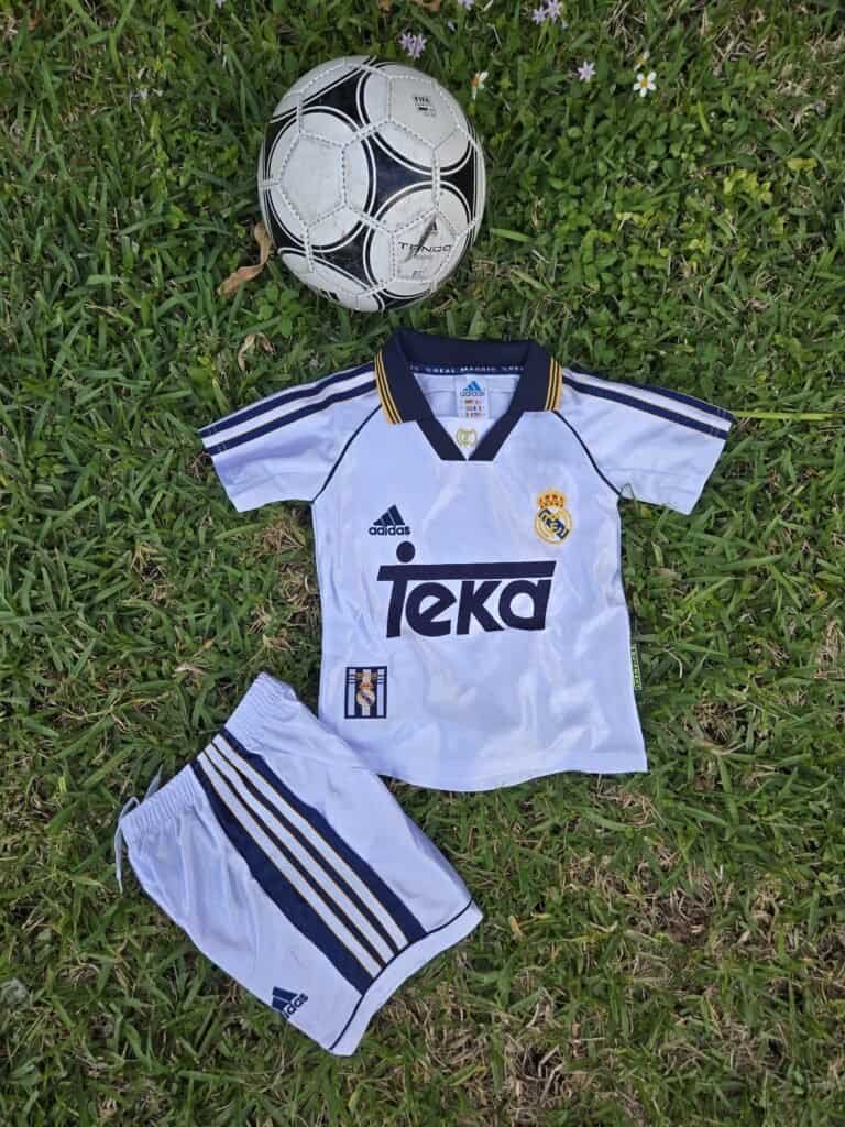 Kids Real Madrid Home Retro 99/00