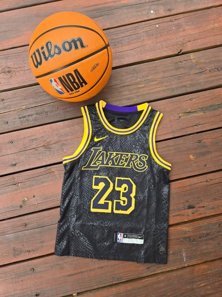 Kids Nba Lakers Koby Black Mamba Day Jersey