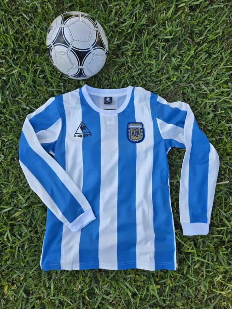 Argentina Home Retro 86' Long Sleeves