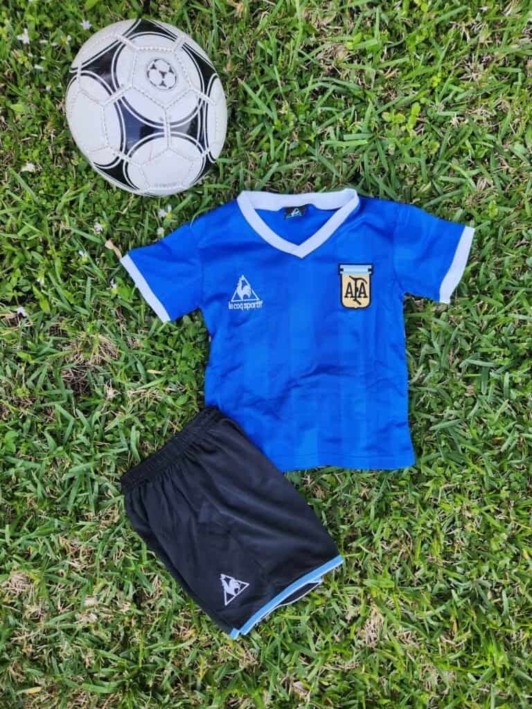 Kids Argentina Away Retro 86'