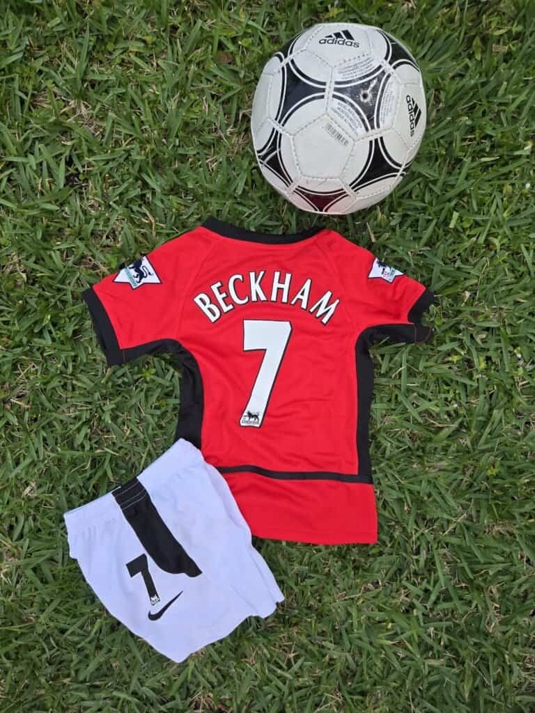 Kids Manchester United Home Retro 02/04