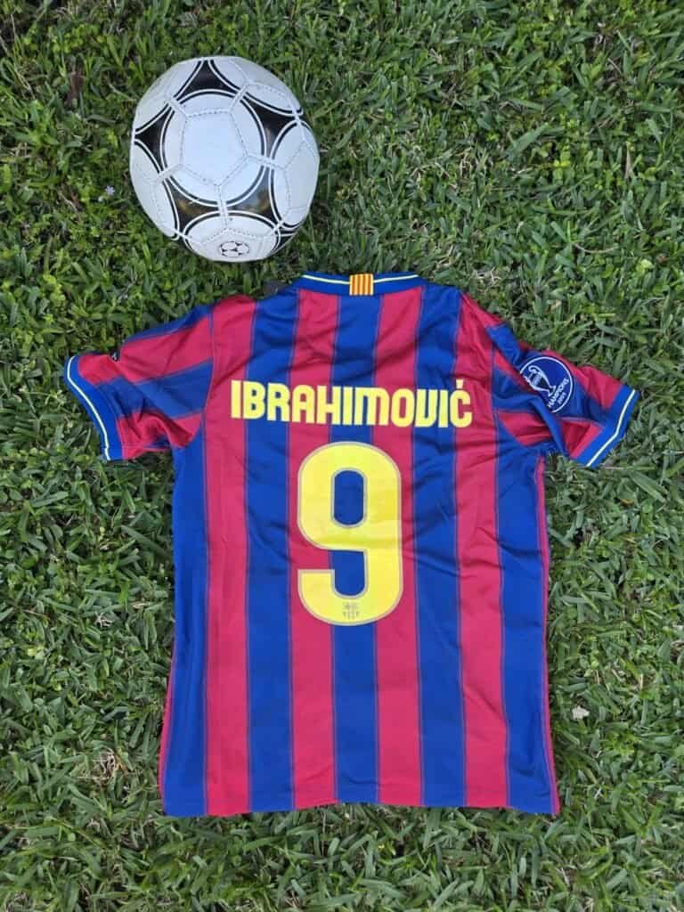 Barcelona Home Retro 09/10