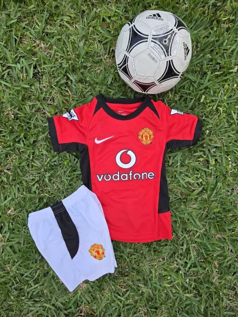 Kids Manchester United Home Retro 02/04
